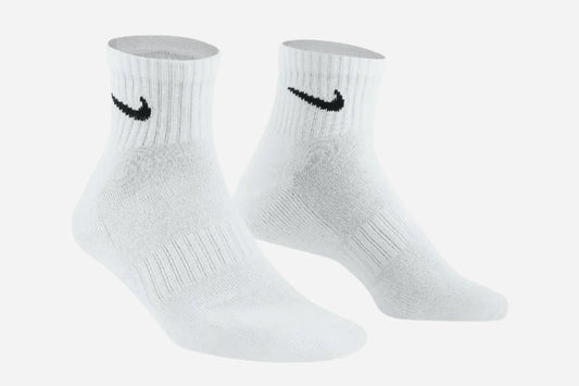 Black/White Nike Sock