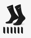 Black/White Nike Sock