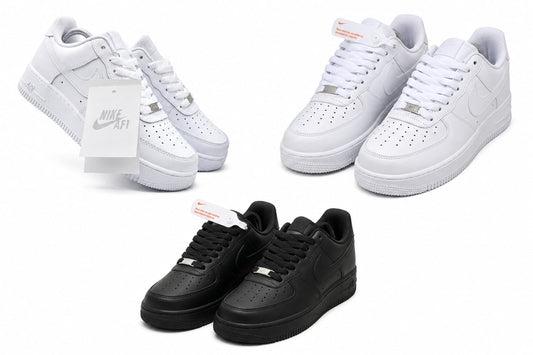 Black & White Uni AIR FORCE 1
